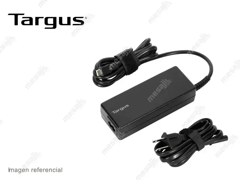 Adaptador/cargador universal TARGUS P/Laptop USB-C 100watts Black