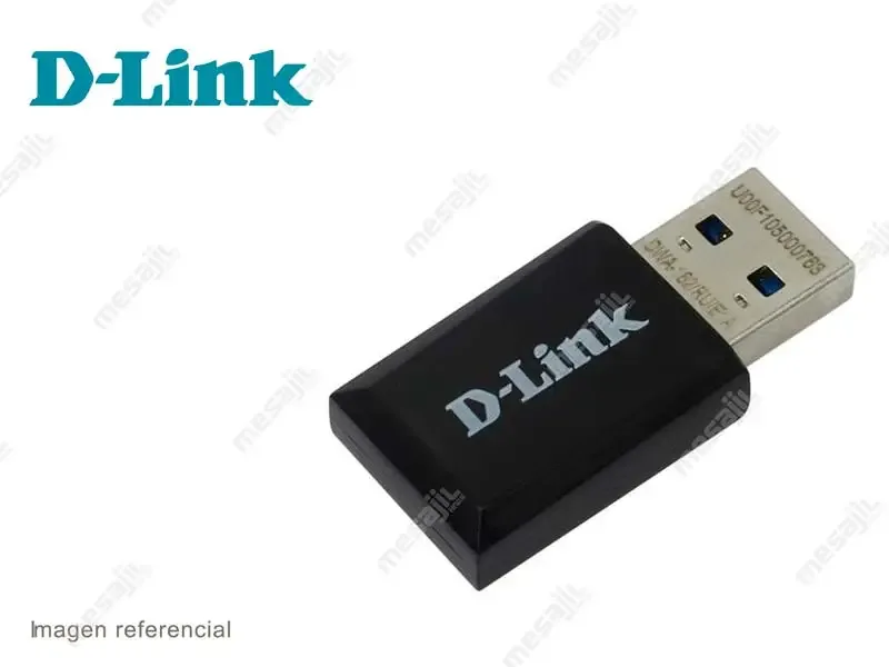 Adaptador D-Link Inalambrico DWA-182 AC1200 MU-MIMO Wi-Fi USB
