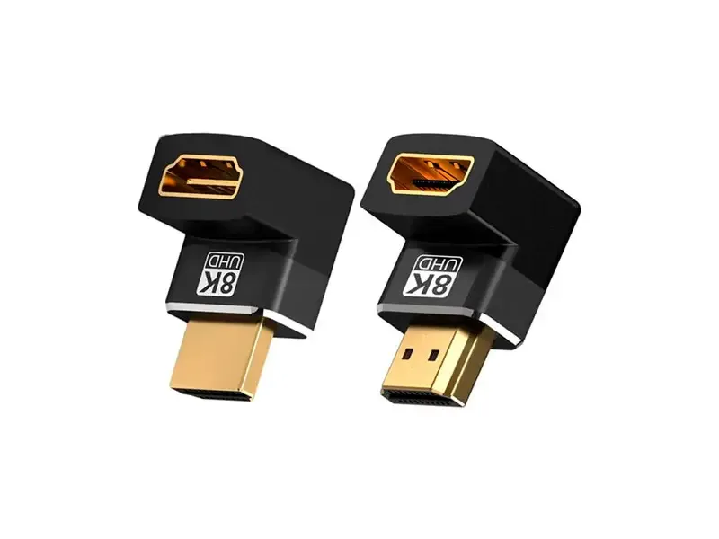 Adaptador HDMI Macho a Hembra 8K 270° CABLETIME CP42G