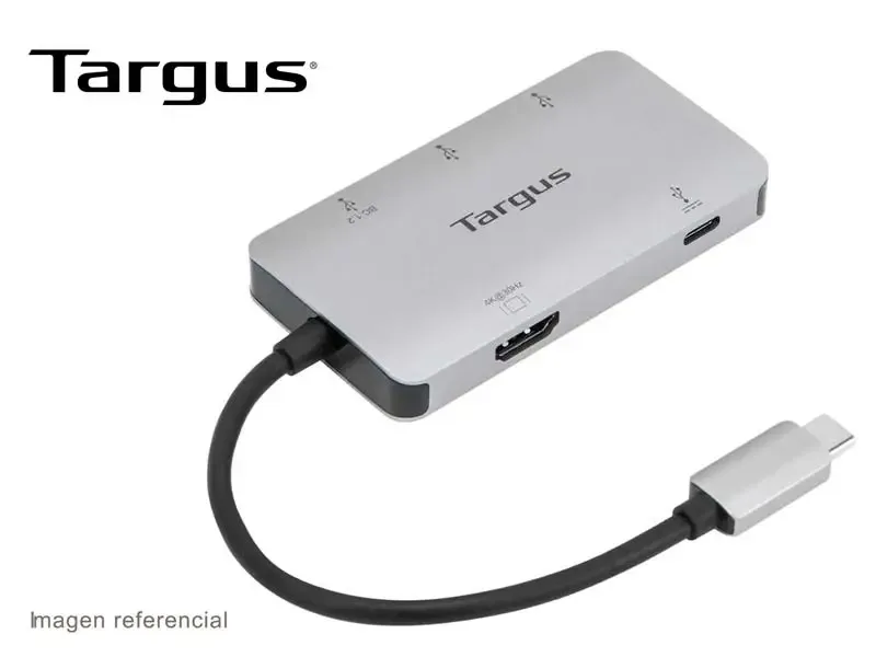 Adaptador Targus USB-C a HDMI + 3 USB-A 3.2 + 1 USB-C 3.2
