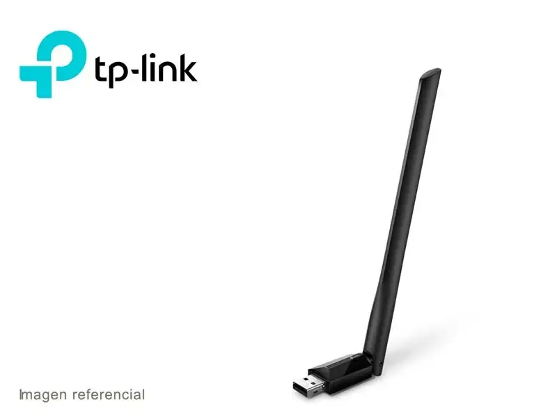 Adaptador TP-Link Inalámbrico Archer TU2 Plus AC600, 433 + 150 Mbps, Dual Band (2.4 / 5 GHz), USB 2.0.