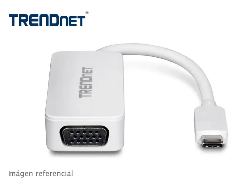 Adaptador TRENDnet TUC-VGA de USB-C a HDTV VGA