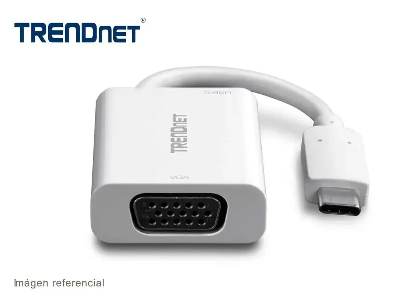 Adaptador TRENDnet TUC-VGA2 USB-C a VGA