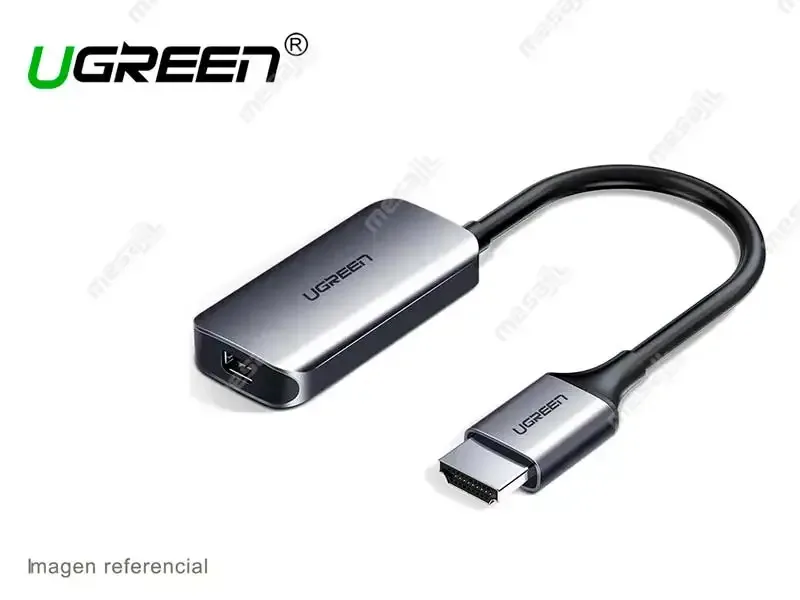 Adaptador UGREEN HDMI (Macho) a Mini DisplayPort (Hembra) Convertidor 4K (60352)