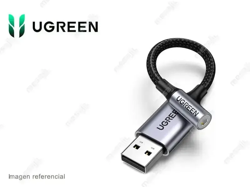 Adaptador UGREEN USB 2.0 a Audio 3.5mm  (30757)