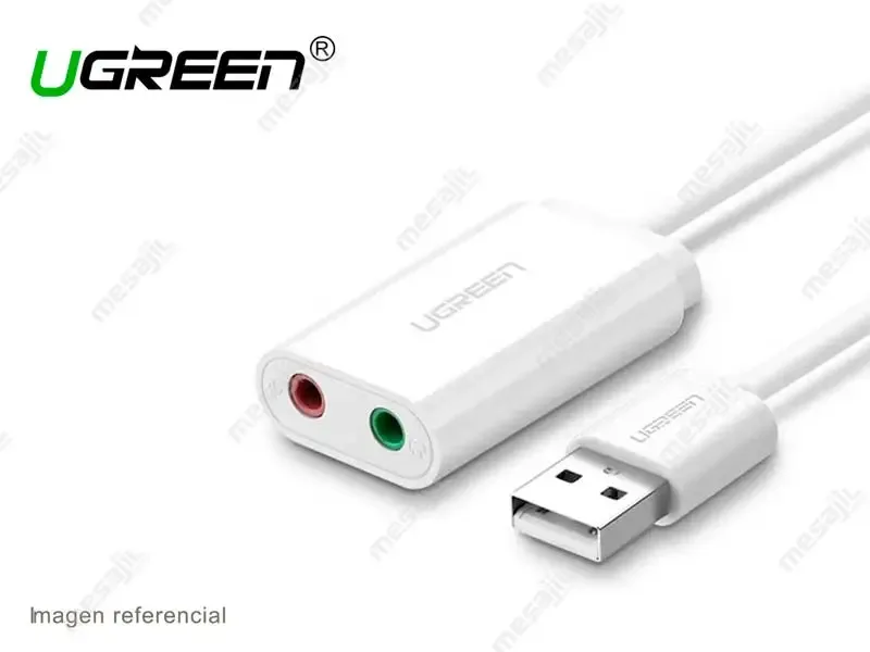 Adaptador UGREEN USB 2.0 a Audio (30143)