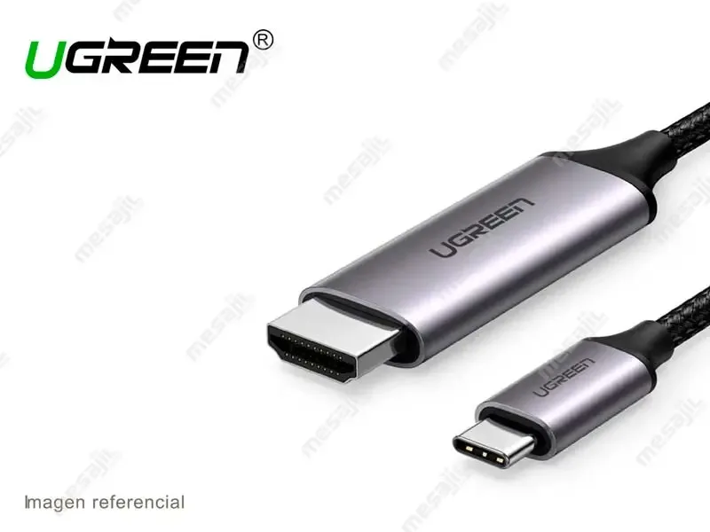 Adaptador UGREEN USB-C macho a HDMI macho 1.5mts (50570)