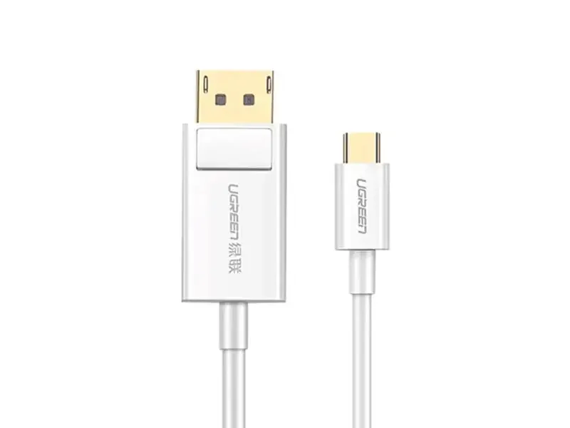 Adaptador USB-C a DisplayPort UGREEN 40420 1.5 m Blanco