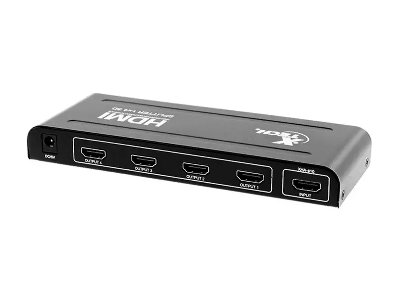 Adaptador XTECH HDMI SPLITTER 4 salidas (XHA-410)