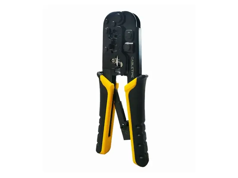 Alicate Punchador CABLETIME CNT1C Professional RJ11/RJ45