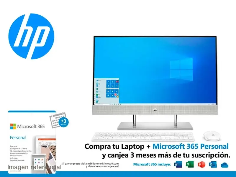 All In One HP 27-dp1002la Intel Core i7-1165G7 16GB/1TB+256GBM.2/FHD 27" IPS Touch/W10H