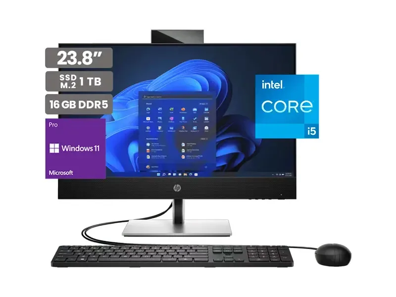 All In One HP AIO ProOne 440 G9 23.8" FHD Intel Core i5-14500 16GB SSD1TB W11 Pro