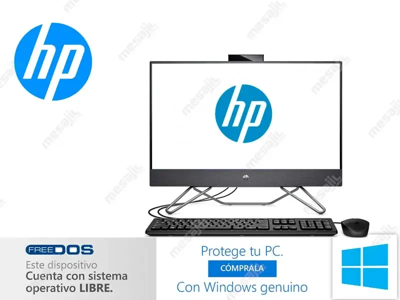 All In One HP ProOne 240 G9  AIO Intel Core i5-1235U 8GB/SSD 256GB M.2 NVMe/23.8" No incluye windows