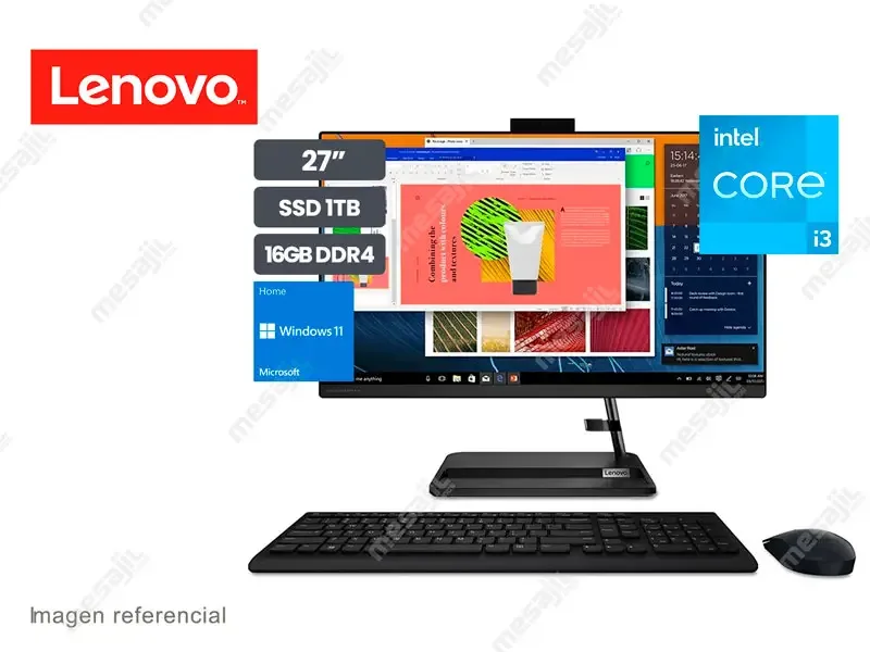 All In One Lenovo AIO IdeaCentre 3 27IAP7 27" touch Intel Core i7-13620H 16GB SSD1TB Wind11 home