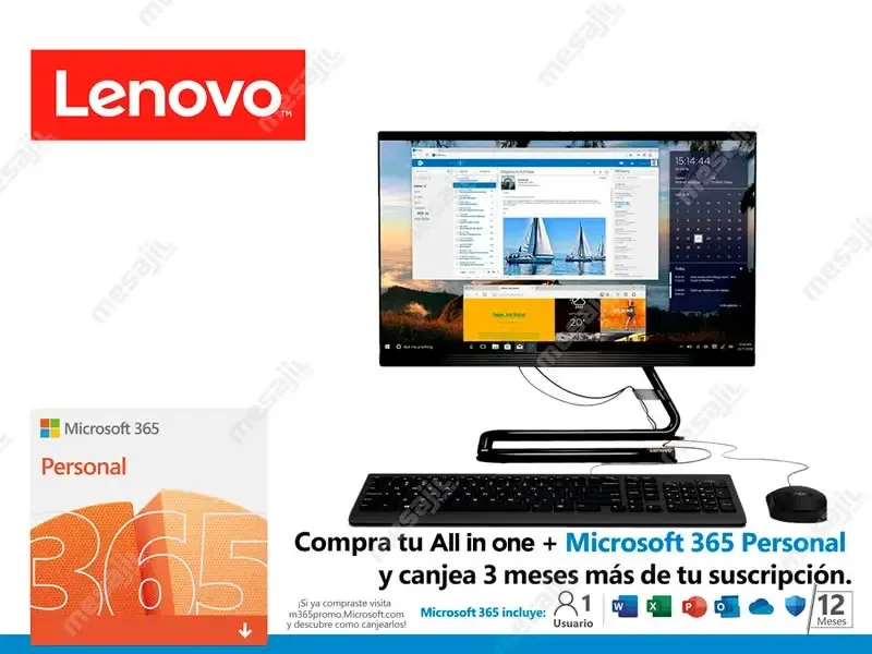 All In One Lenovo IdeaCentre AIO 3 27IMB05 Core i7-10700T 16GB/1TB+SSD 256GB/27" FHD/W10home