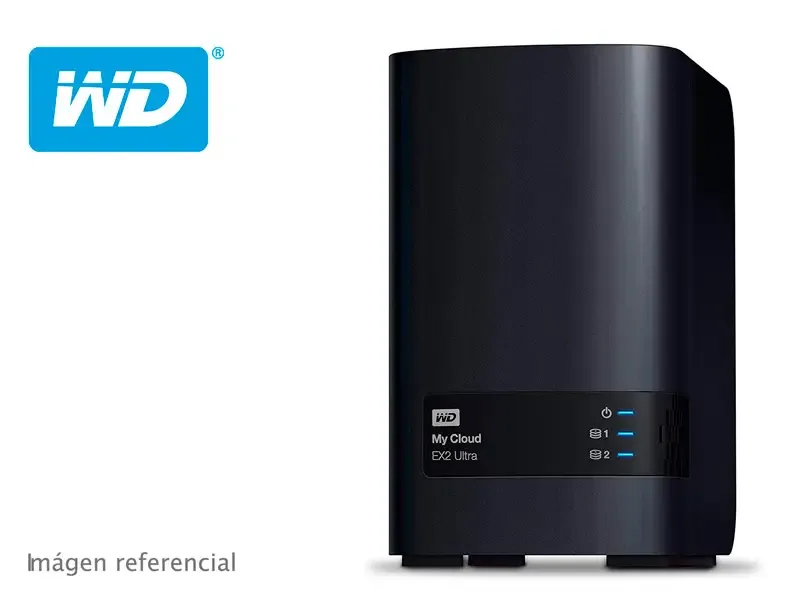 Almacenamiento NAS Western Digital My Cloud Ultra EX2 8TB Black