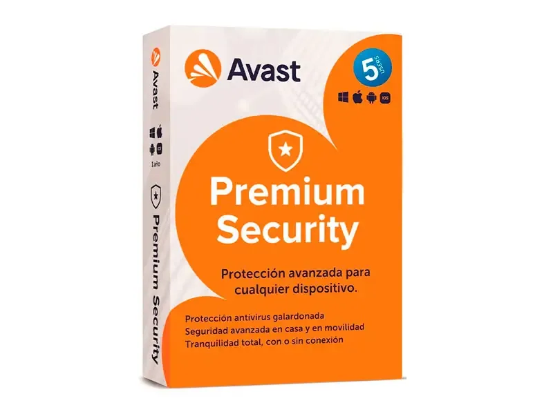 Antivirus AVAST Premium Security (5 pcs.) (7153275)