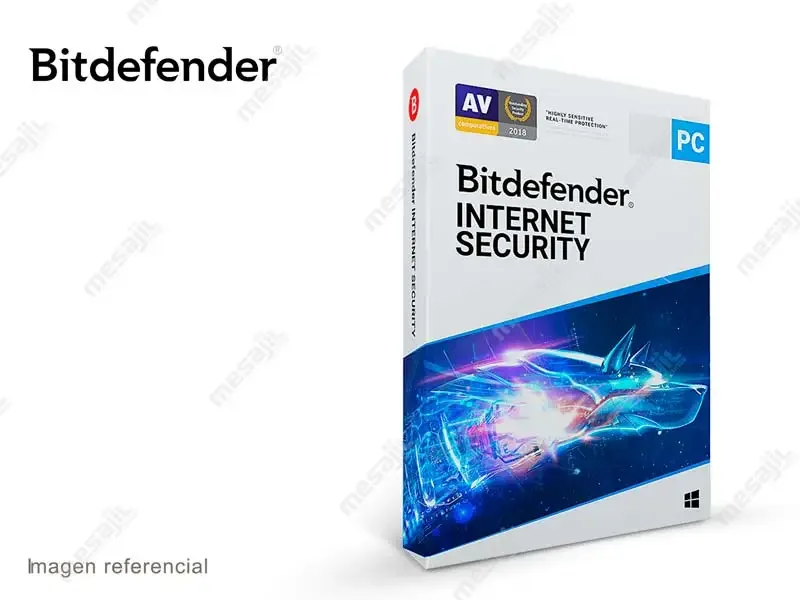 Antivirus Bitdefender Internet Security para 1PC x 15 Meses