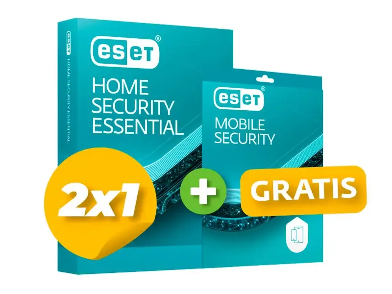 Antivirus Eset Home Security Essential 2x1 BTS