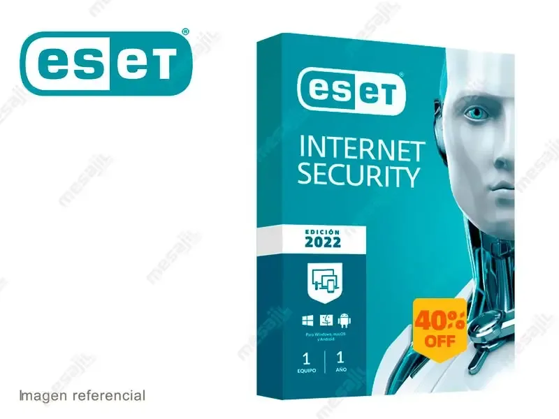 Antivirus Eset Internet Security 12 meses (1 Instalacion)