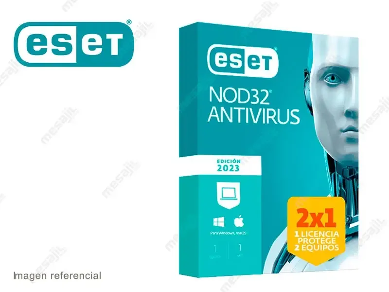 Antivirus Eset Nod32 (2X1)  BTS x 12 meses