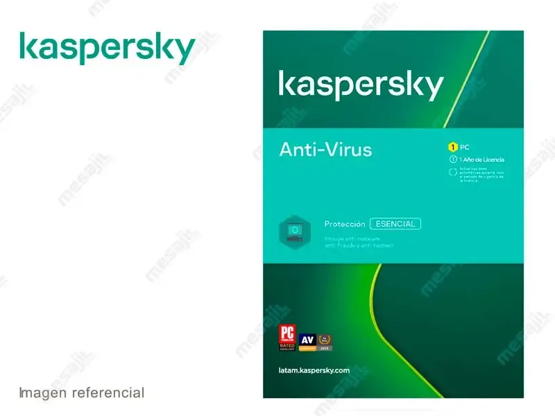 Antivirus Kaspersky 1 PC (2 x 1) (115580)