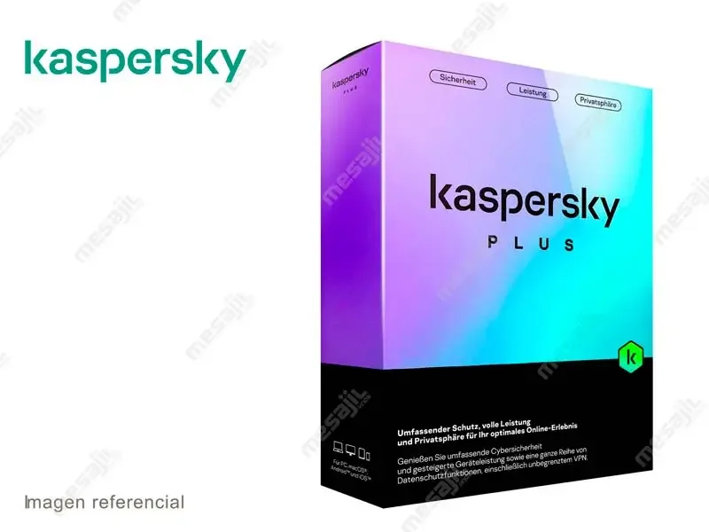 Antivirus Kaspersky Plus 1PC x 12 Meses