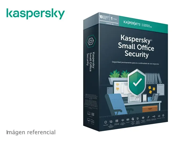 Antivirus Kaspersky Small Office Security (1 Server+ 10 Instalaciones)