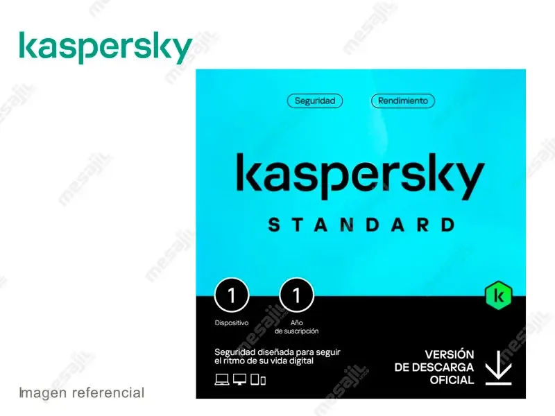 Antivirus Kaspersky Standar 1PC 1 AÑO B