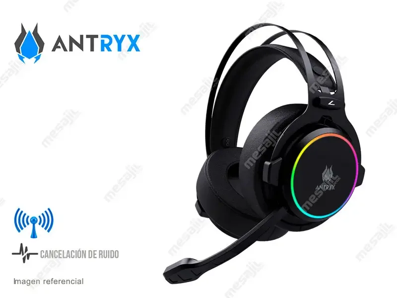 Audifono Gaming Antryx Alphard 7.1 Virtual Wireless USB-C