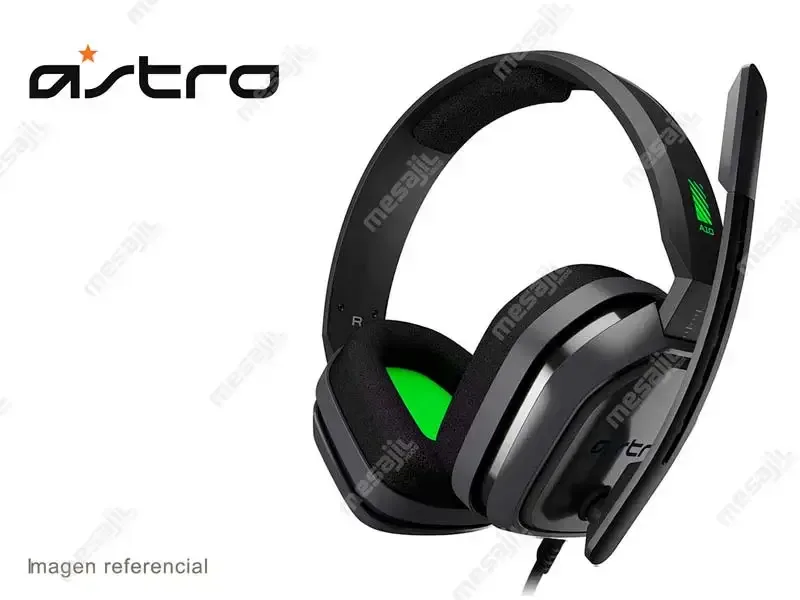 Audifono Gaming Astro A10 Gray/Green