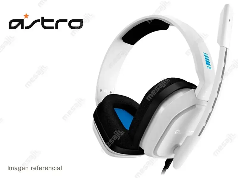 Audifono Gaming Astro A10 White/Blue