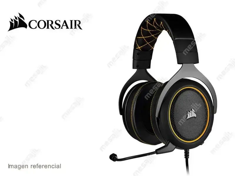 Audifono Gaming Corsair HS60 Pro Surround Yellow