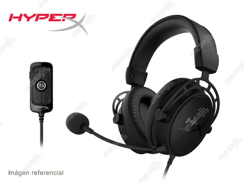 Audifono Gaming HyperX Cloud Alpha S Blackout