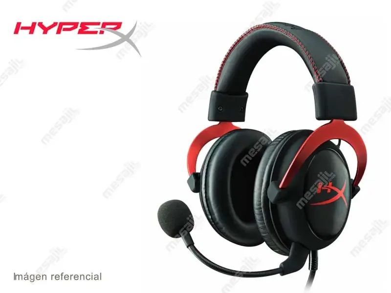 Audifono Gaming HyperX Cloud II Red