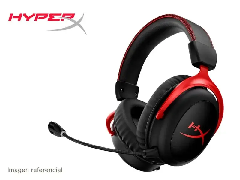 Audifono Gaming HyperX Cloud II Wireless Red