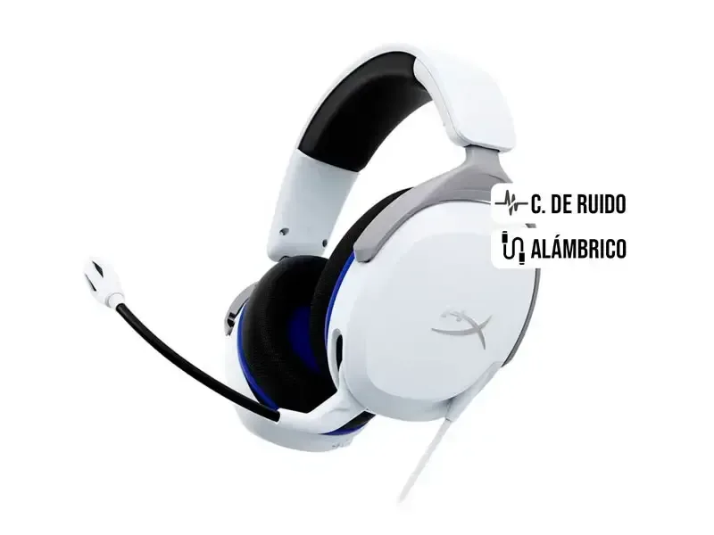 Audifono Gaming HyperX Cloud Stinger 2 Core PS5 White