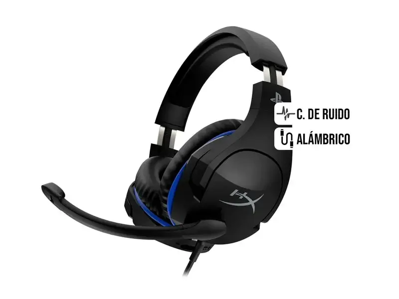 Audifono Gaming HyperX Cloud Stinger para PlayStation (HX-HSCSS-BK/AS)