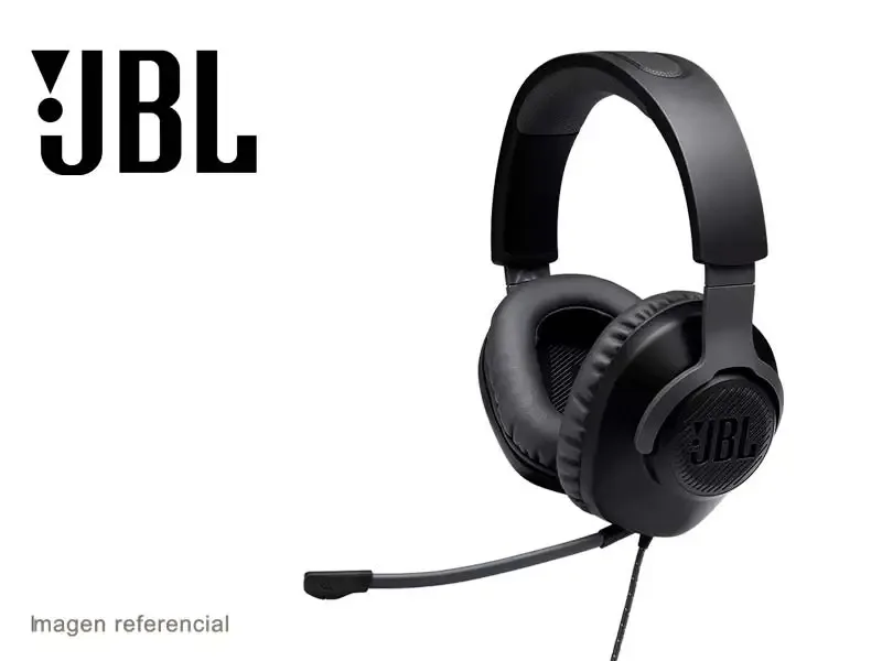 Audifono Gaming JBL Quantum 100 Multi -Plataforma Black