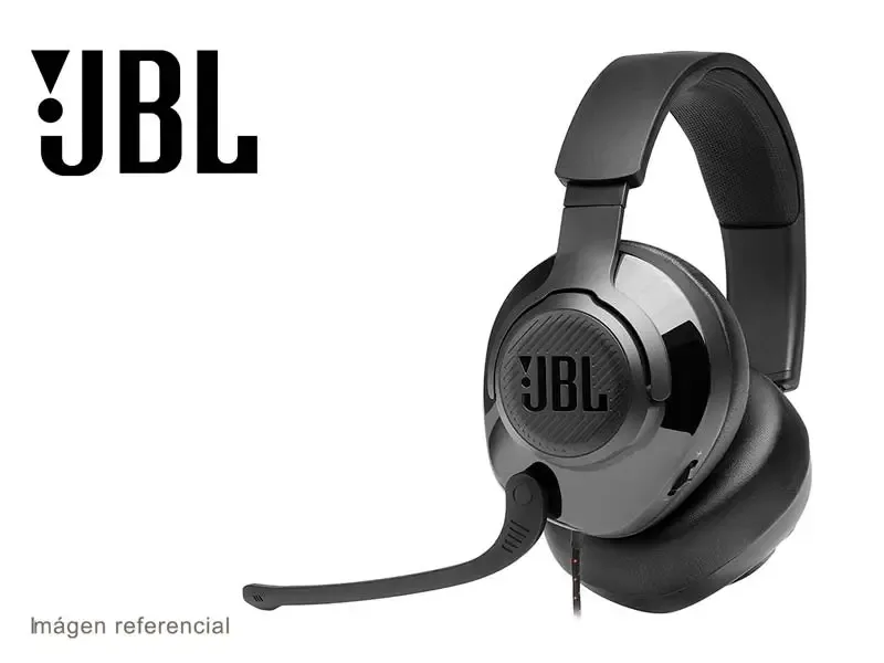 Audifono Gaming JBL Quantum 300 Multi -Plataforma Black