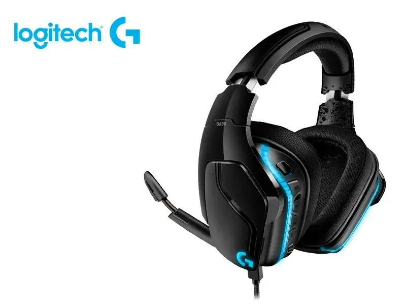 Audifono Gaming Logitech G G635 7.1 Lightsync