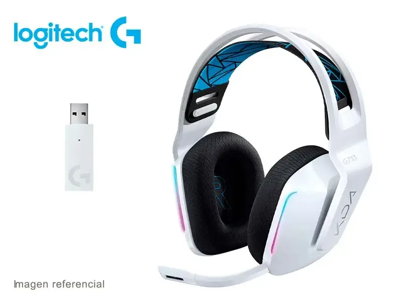 Audifono Gaming Logitech G G733 K/DA Lightspeed Wireless RGB
