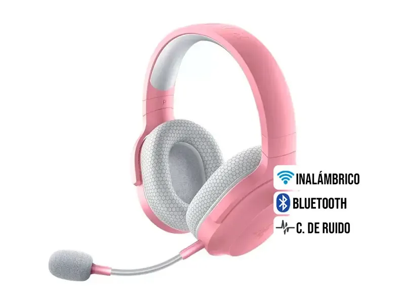 Audifono Gaming Razer Barracuda X 7.1 Wireless Quartz