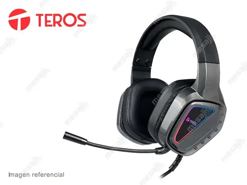 AUDIFONO GAMING TEROS TE-8171N RGB (OBSEQUIO)