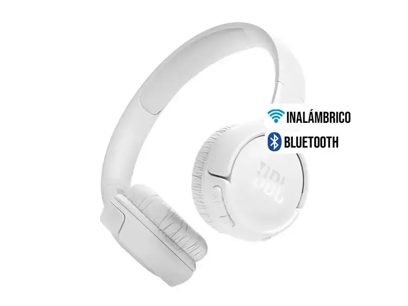 Audifono JBL Tune 520BT Bluetooth White