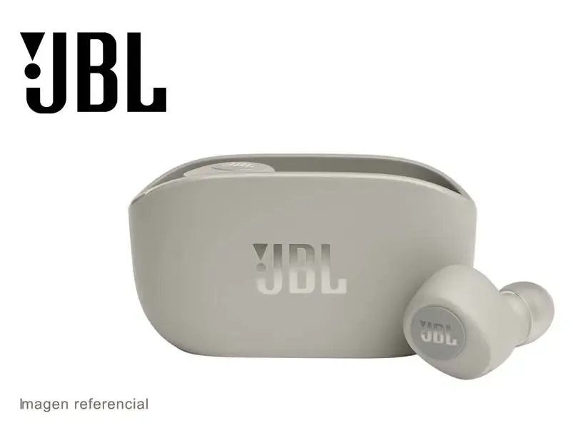 Audifono JBL Wave 100TWS Bluetooth Ivory