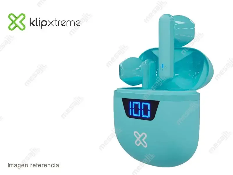 Audifono Klip Xtrem Touchbuds (KTE-006AQ)  TWS Bluetooth Pistacho