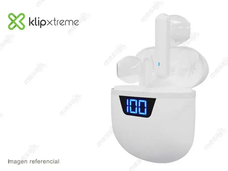 Audifono Klip Xtrem Touchbuds (KTE-006WH)  TWS Bluetooth White