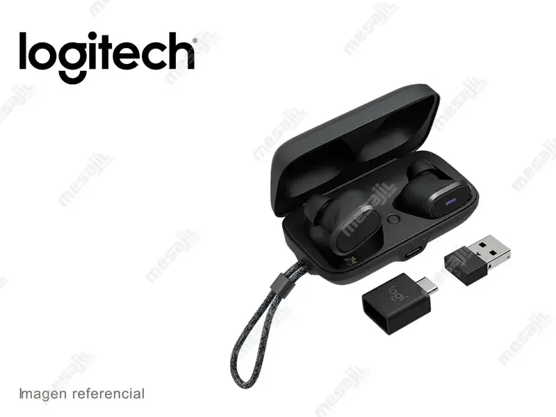 Audifono Logitech Zone True Wireless Bluetooth Grafito