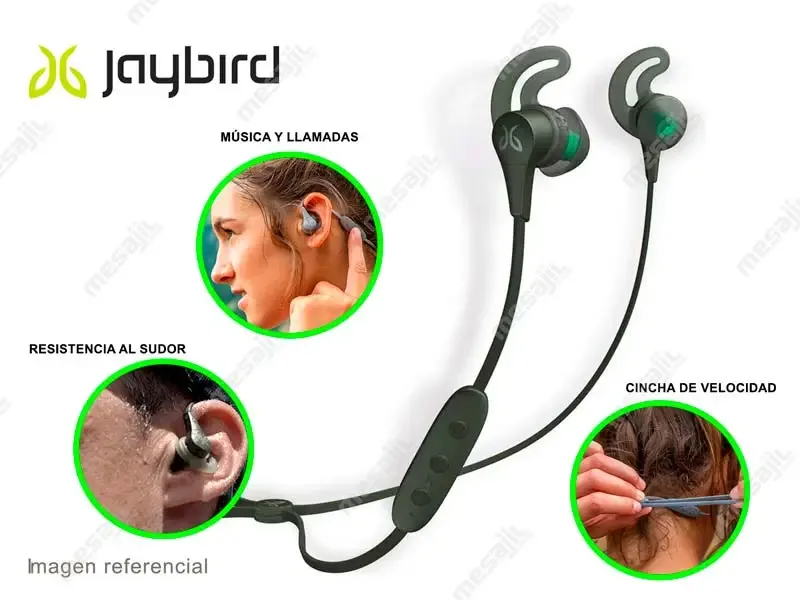 Audifono Microfono  Bluetooth JAYBIRD X4 waterproof 8H Metallic